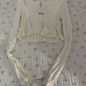 Elegant White Women's Crop Top